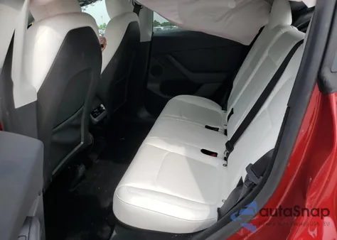 2024 Tesla Model Y from USA, damaged, VIN 7SAYGDEE6RF048632